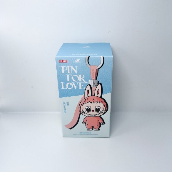 Authentic Pin For Love Labubu Pendant Blind Box CONFIRMED BROWN AND SIGN (&) - Picture 2 of 4